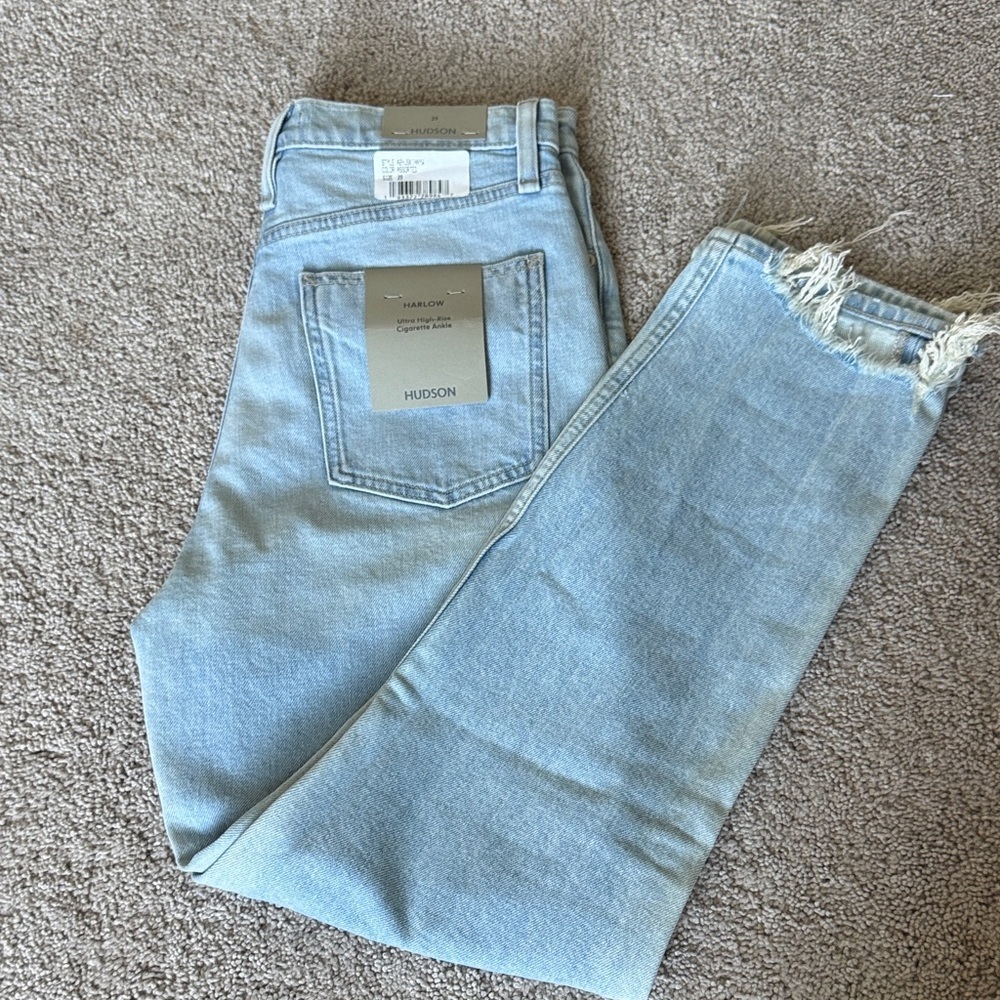 BNWT HUDSON jeans Harlow cigarette ankle